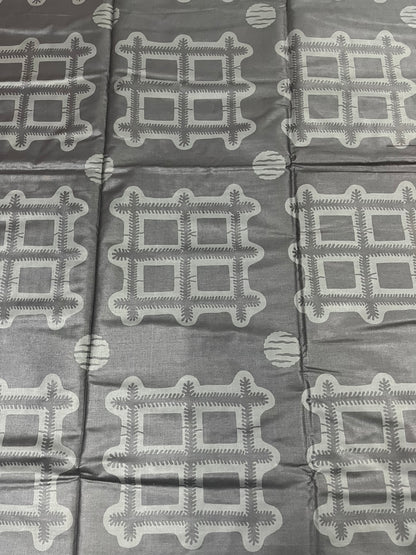 Traditional Black African Cloth – 6 Yards