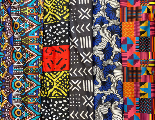 Stretch Africa Print