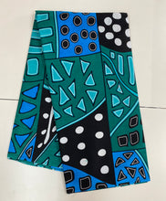 Load image into Gallery viewer, African fabric by the yard/ Ankara fabric mud clothe print
