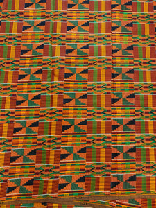 One yard bundle African print fabric 4 pieces