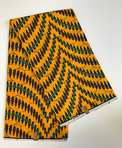 African wax print fabric