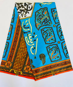 Ankara print fabric