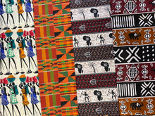 Load image into Gallery viewer, One yard bundle African print fabric 4 pieces
